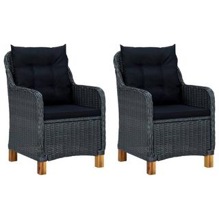 VidaXL Garten-lounge-set poly-rattan  