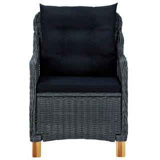 VidaXL Garten-lounge-set poly-rattan  