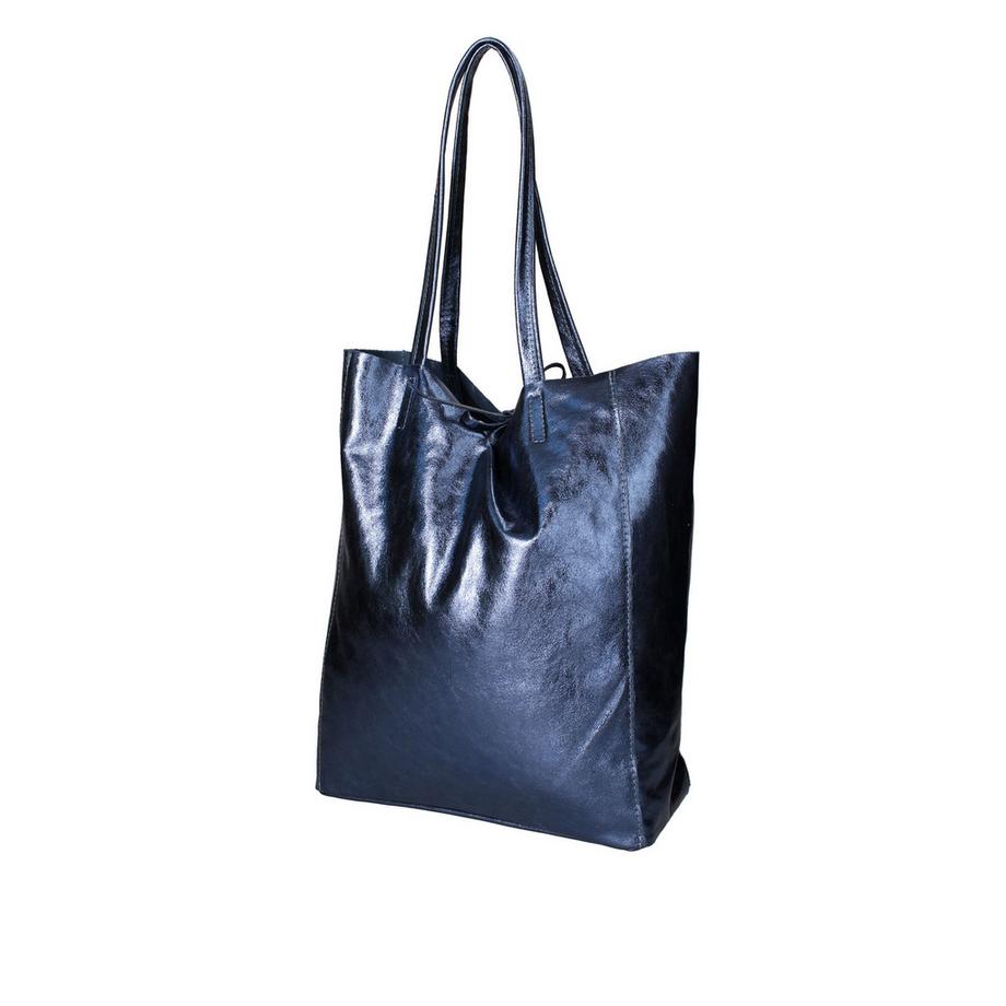 Gave Lux Borsa Shopper con chiusura a coulisse in pelle  