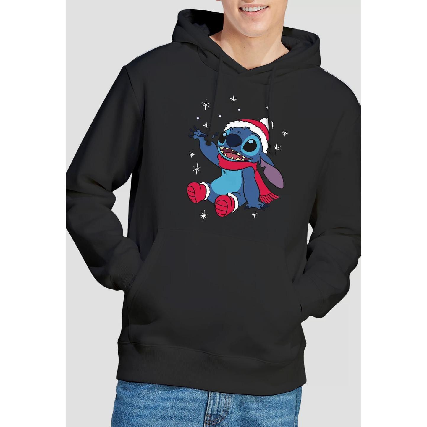 Lilo & Stitch  Kapuzenpullover  weihnachtliches Design 