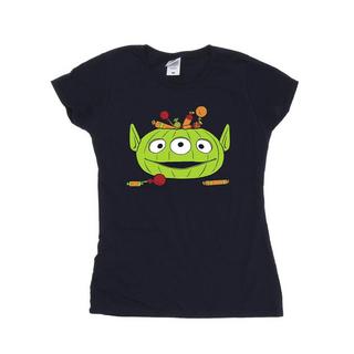 Toy Story T-shirt Alien Pumpkin Basket Halloween  
