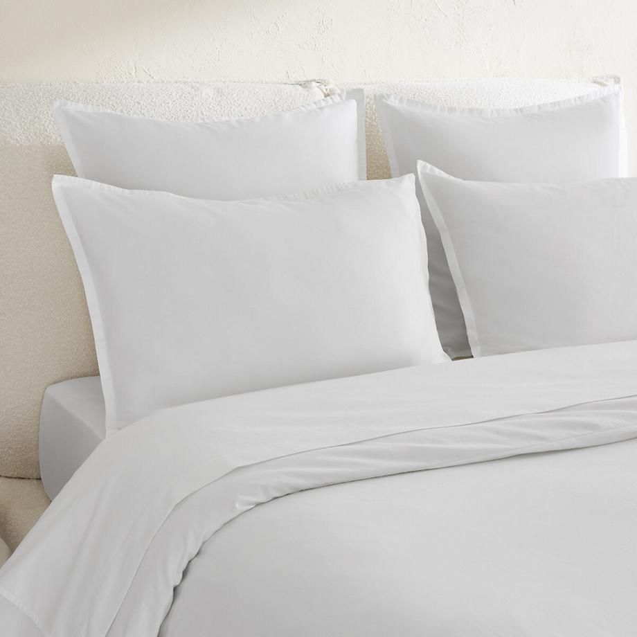 AM.PM Saria Taie d'oreiller en satin de coton lavé  