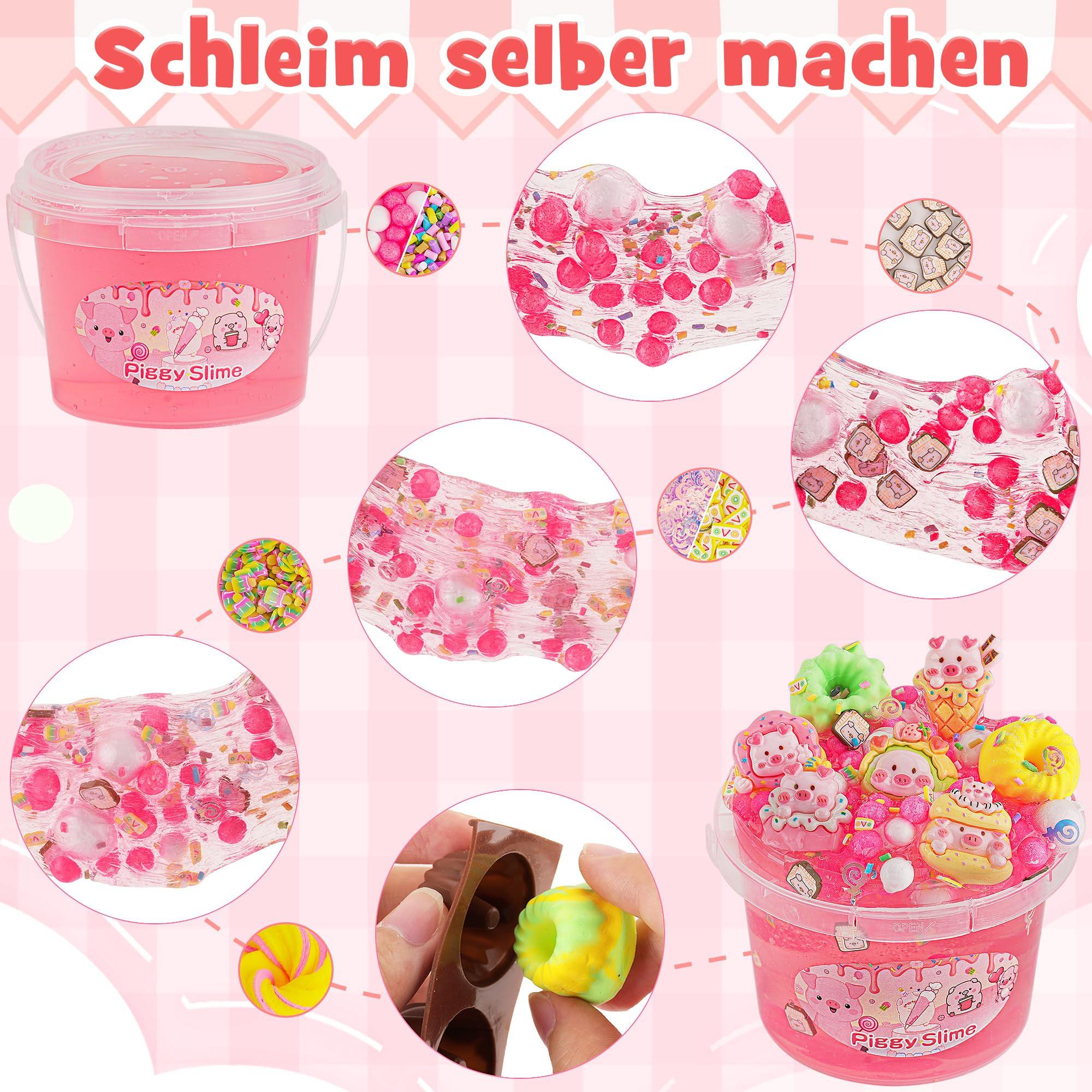 Activity-board  Clear Slime Schleim-Set für Kinder mit 11 Schleimeinsätzen 