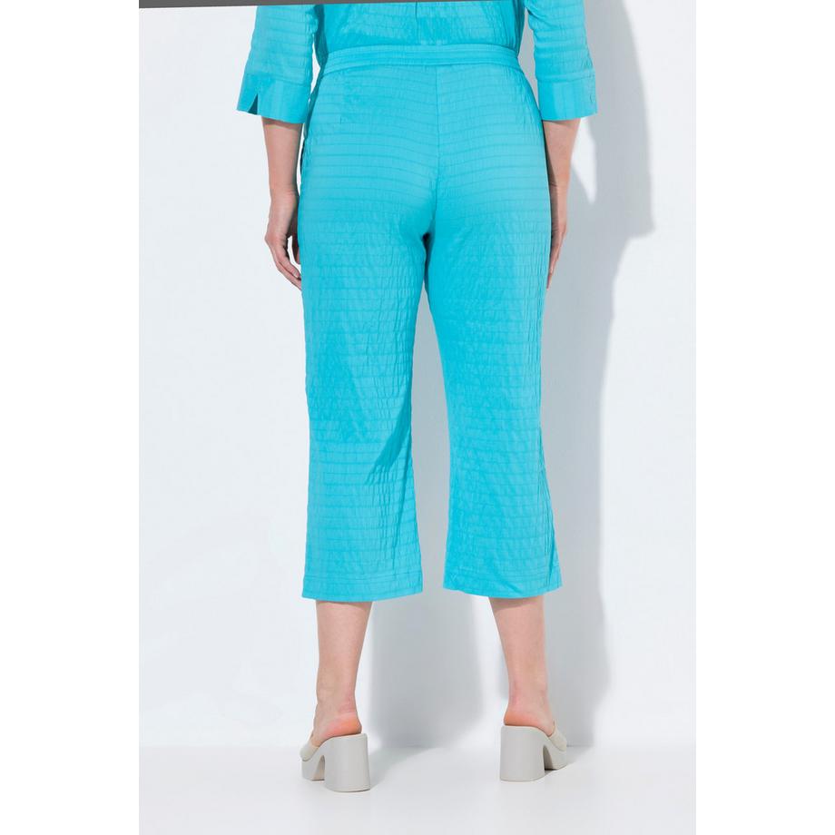 Ulla Popken Ruby 7/8 Geformtes Knie Gerade Bein Hose  