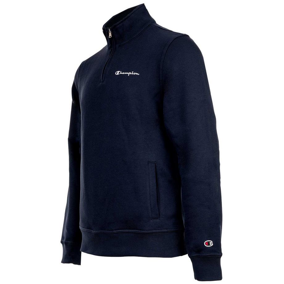 Champion Felpa Uomini Vestibilità confortevole-Heavy Soft Compact Fall Poly Fleece 310 Half Zip Sweatshirt  