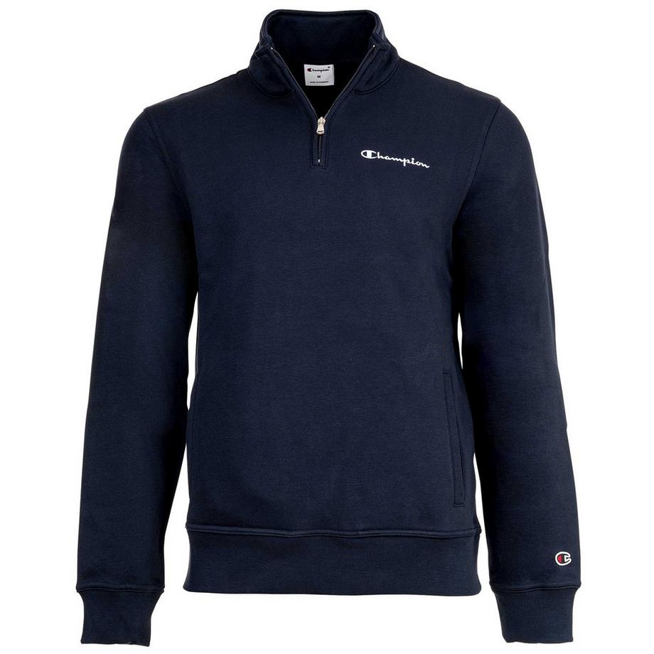 Felpa Uomini Vestibilità confortevole-Heavy Soft Compact Fall Poly Fleece 310 Half Zip Sweatshirt