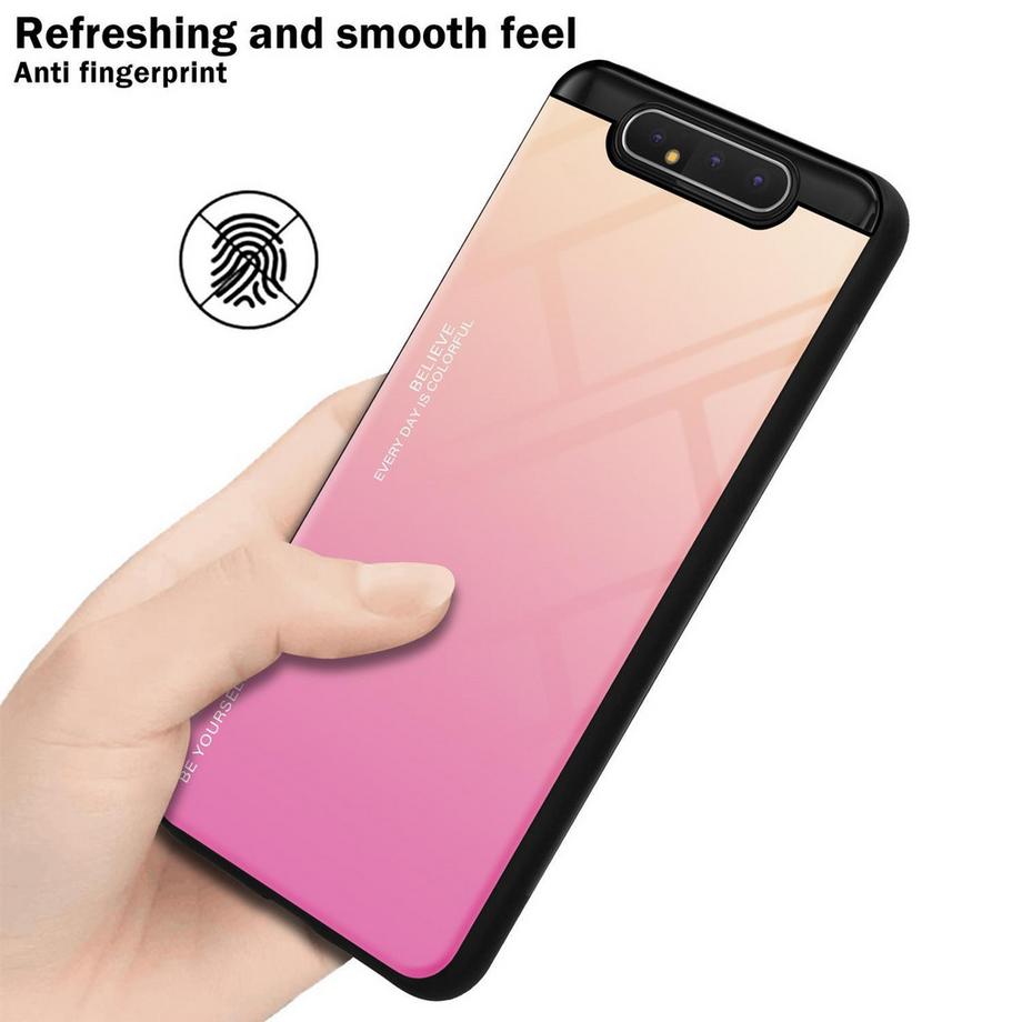 Cadorabo  Hülle für Samsung Galaxy A80 / A90 4G Zweifarbig 
