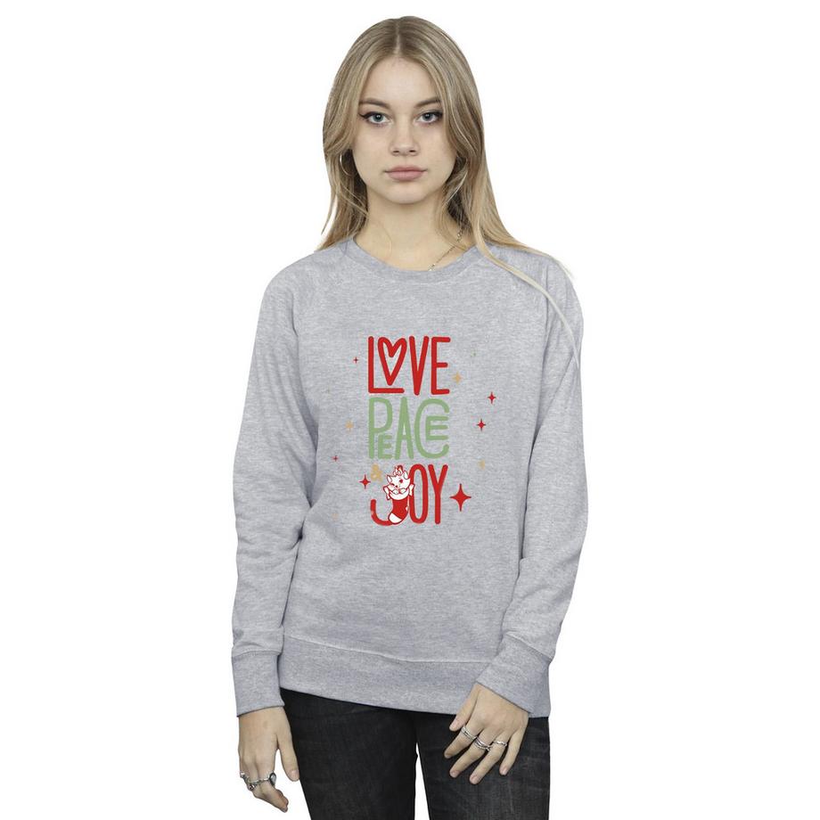 Disney The Aristocats Love Peace Joy Sweatshirt  