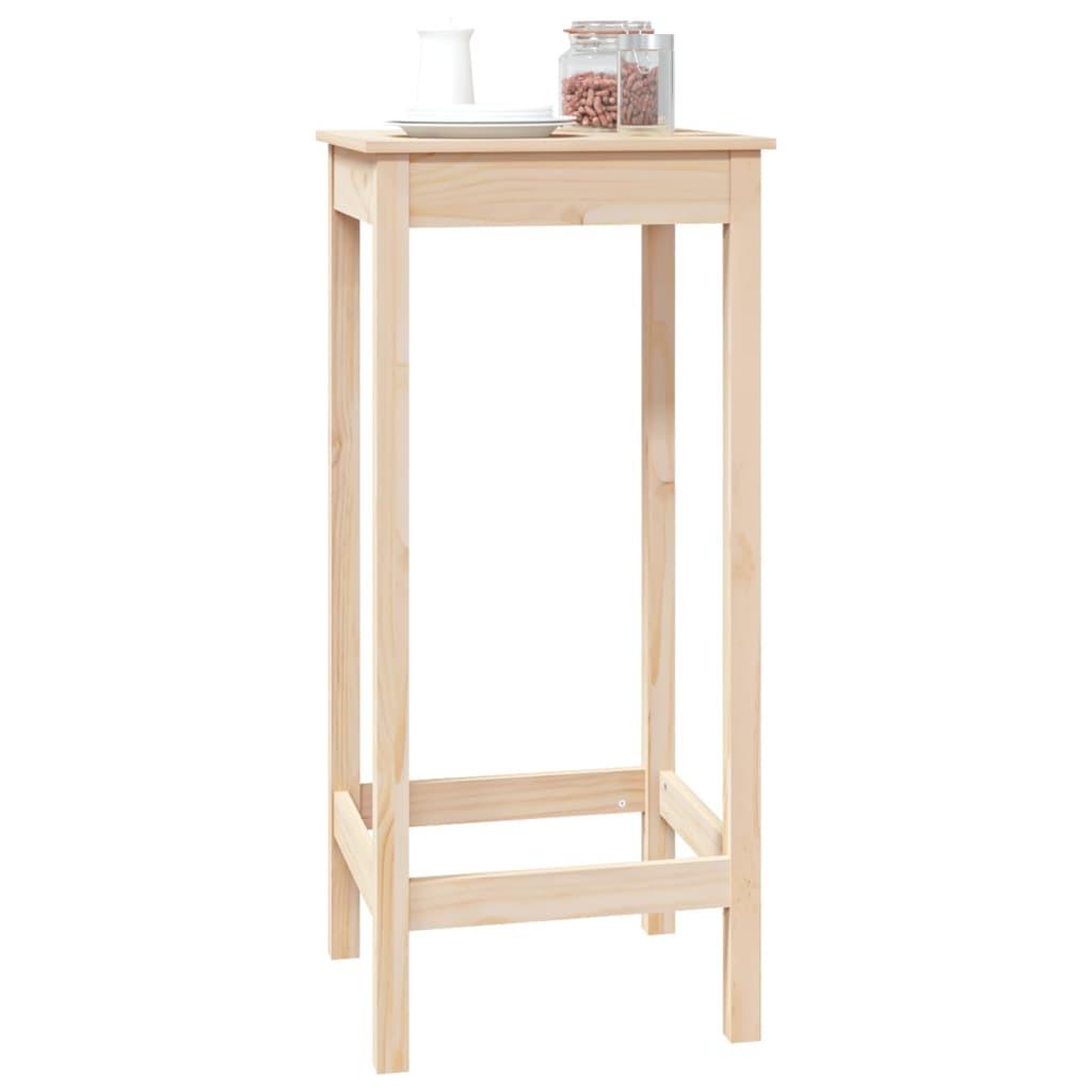 VidaXL Table de bar bois  