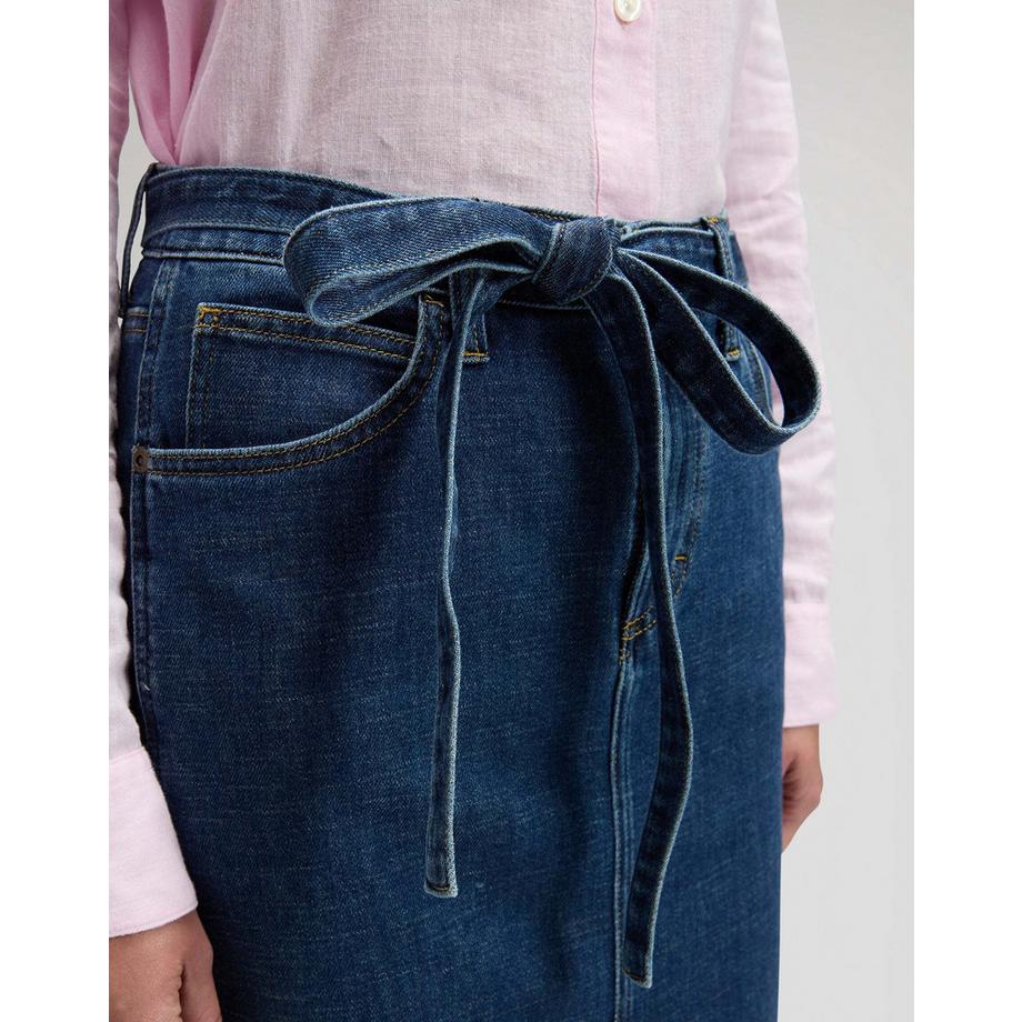 Lee Jupe en jean Midi avec nœud  