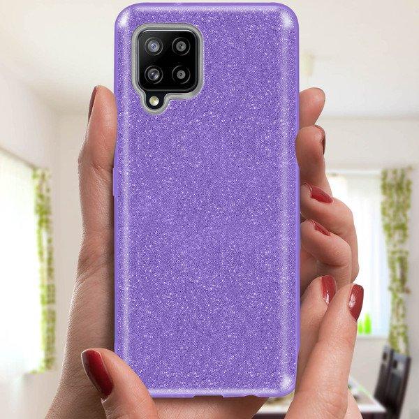 Avizar  Cover Samsung Galaxy A42 5G glitterata 