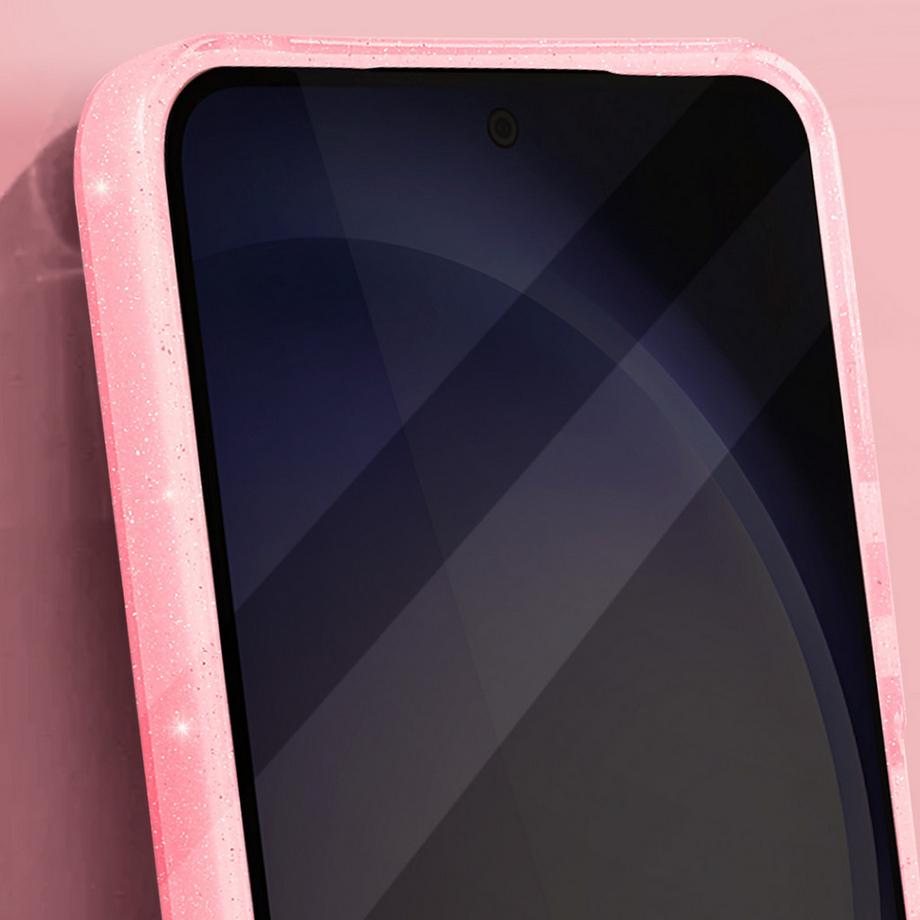 Avizar  Coque Pailleté Samsung S24 Ultra Rose 