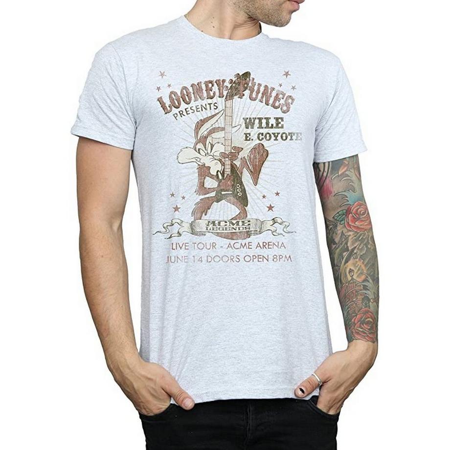 LOONEY TUNES Wile E Coyote T-Shirt Coupe Cintrée  