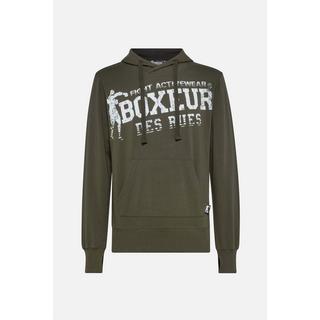BOXEUR DES RUES Kapuzenpullover Hooded Sweatshirt mit Daumenöffnungen  