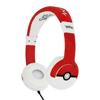 OTL  OTL Technologies Pokémon Pokéball Kopfhörer Kabelgebunden Kopfband Musik Schwarz, Rot, Weiß 