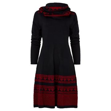 Robe-Pull Avec Snood