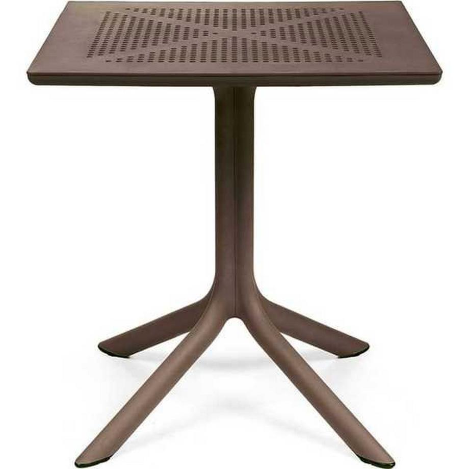 Clip table de jardin marron 70