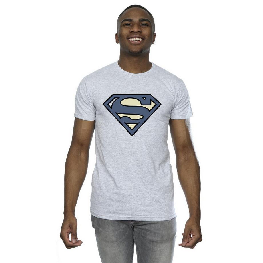 DC COMICS Superman Logo T-Shirt Manches Courtes  