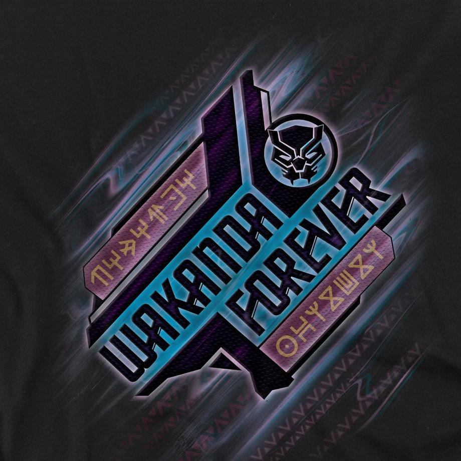 Black Panther Angled T-Shirt  