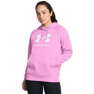 UNDER ARMOUR  sweatshirt à capuche under arour rival fleece big logo 