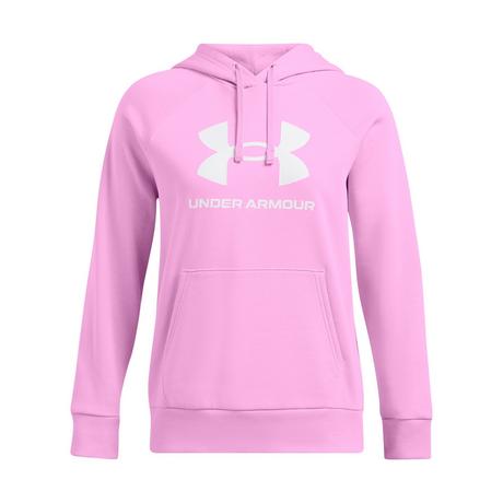 UNDER ARMOUR  sweatshirt à capuche under arour rival fleece big logo 