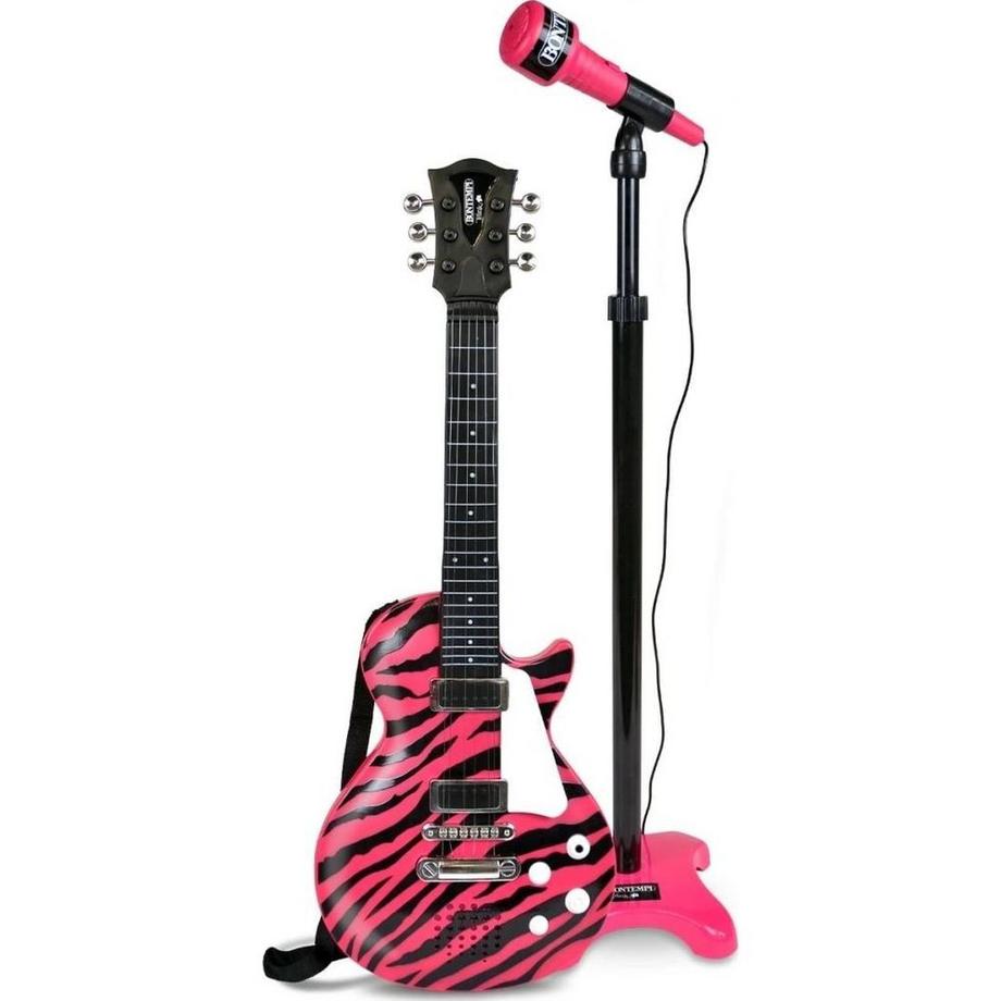 Guitare électrique  avec microphone