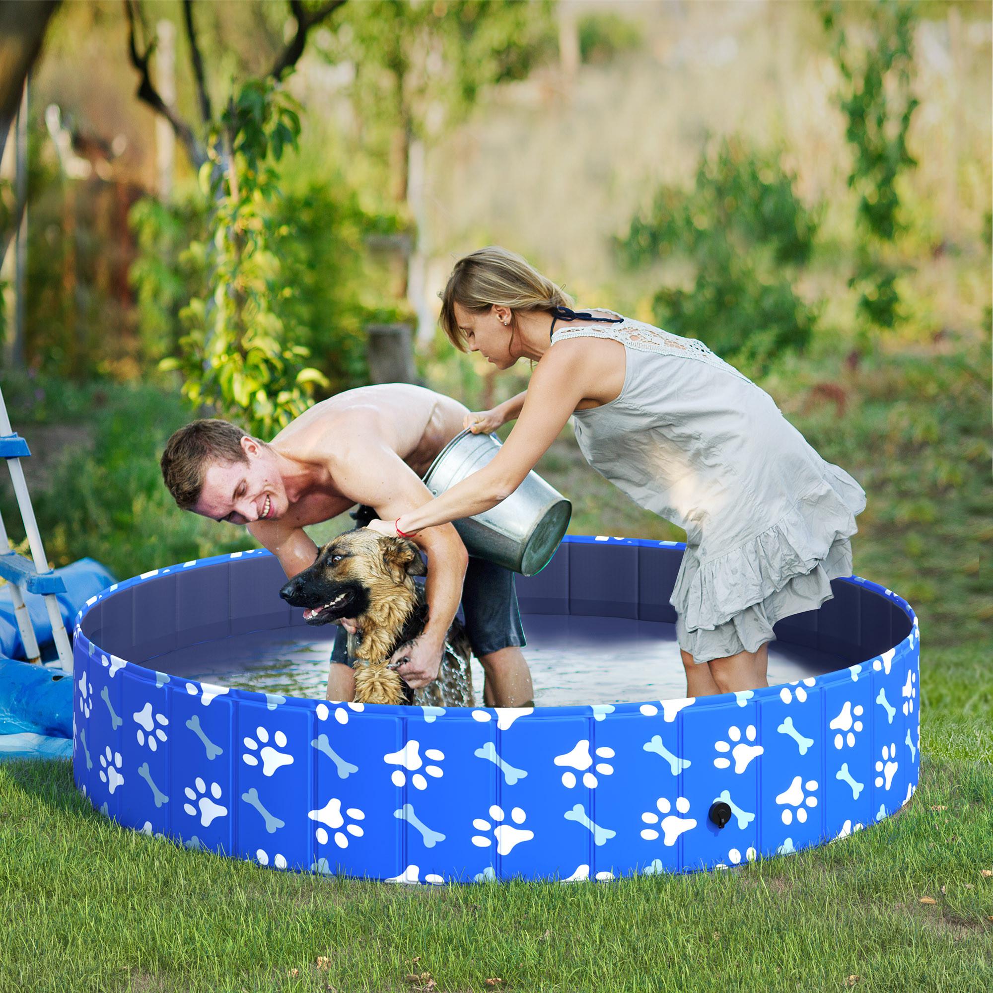 PawHut  Baignoire pour chien 