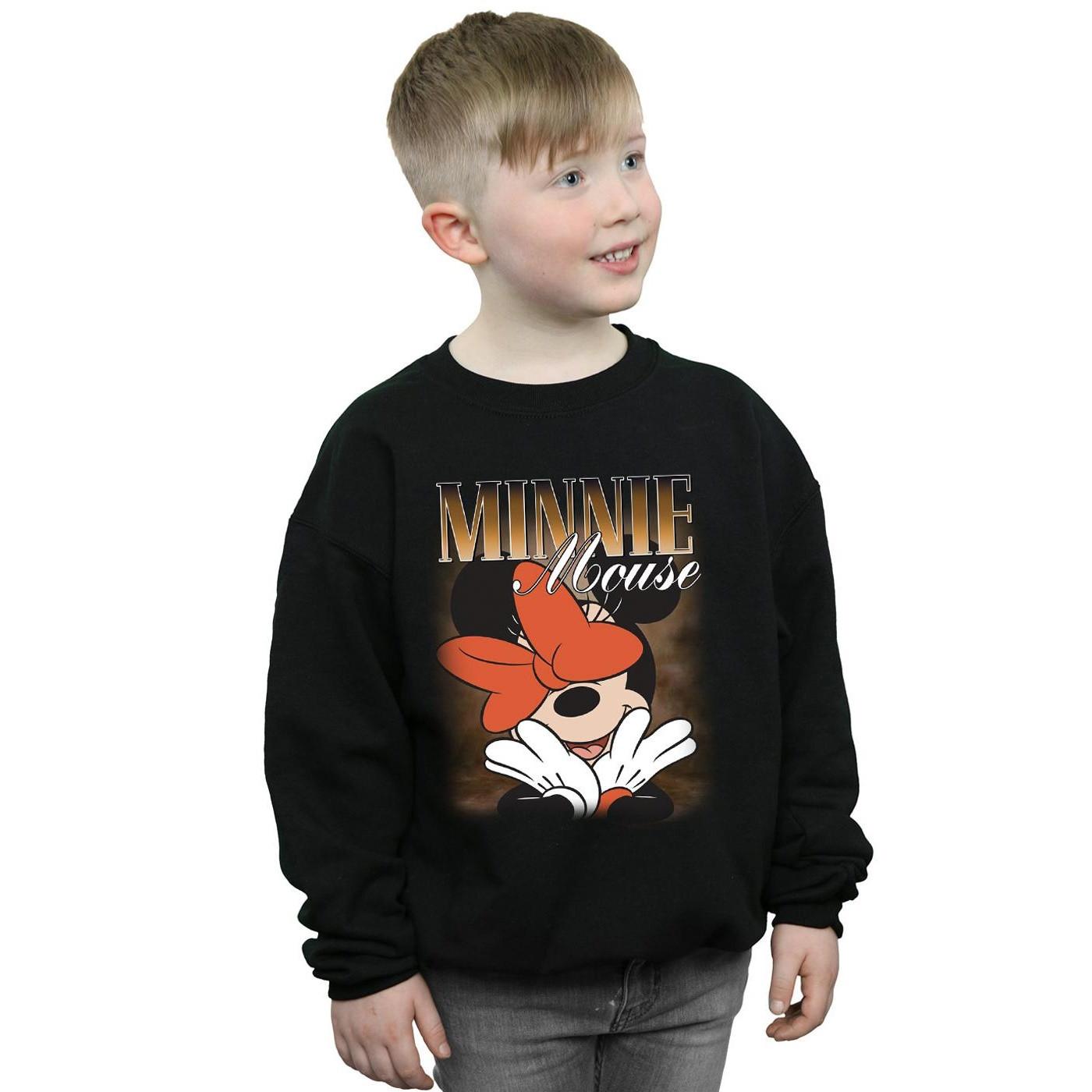 Disney  Minnie Mouse Bow Montage Sweatshirt 