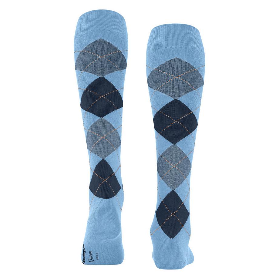 Burlington Queen Argyle Kniestrümpfe  