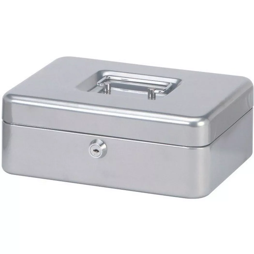 Maul -  Geldkassette 3 25x19,1x9cm 5611395 silber, 110X10X95MM