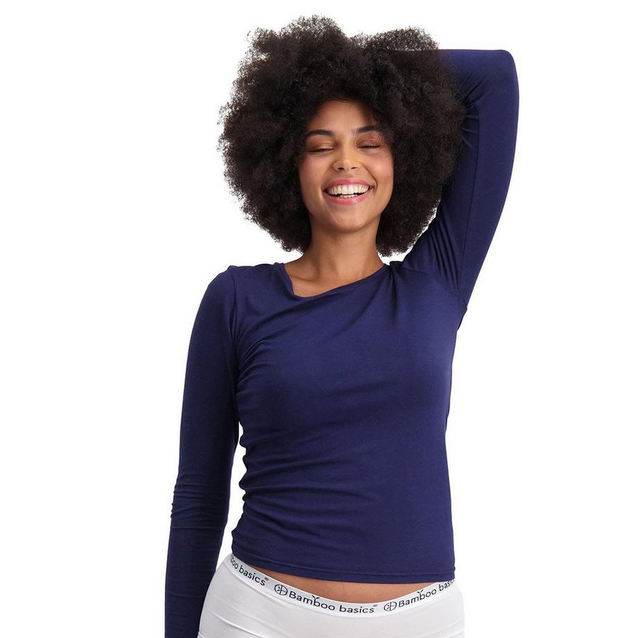 Bamboo basics Top Manica Lunga Stretch Confezione da 2  