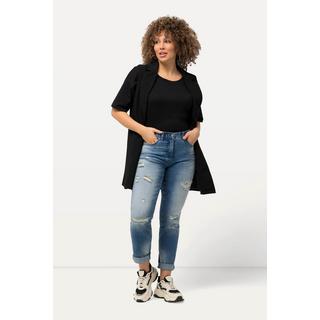 Ulla Popken  Jean Sarah stretch avec détails destroy et taille confortable 