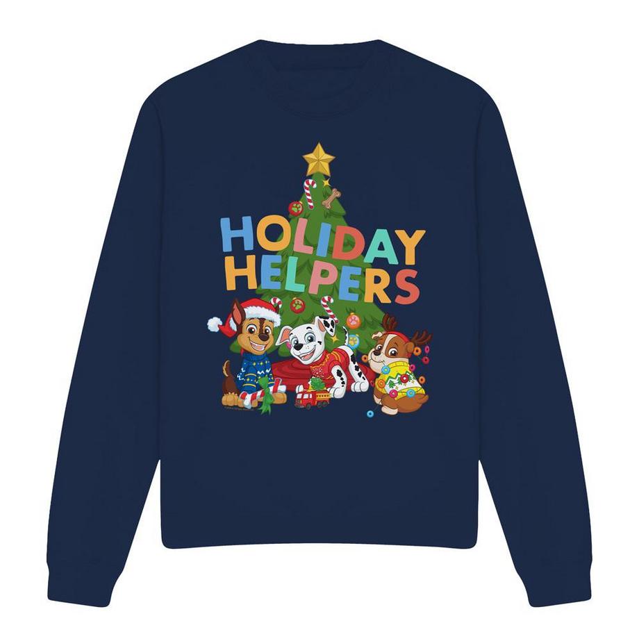 PAW PATROL Holiday Helpers Sweatshirt Design Noël  