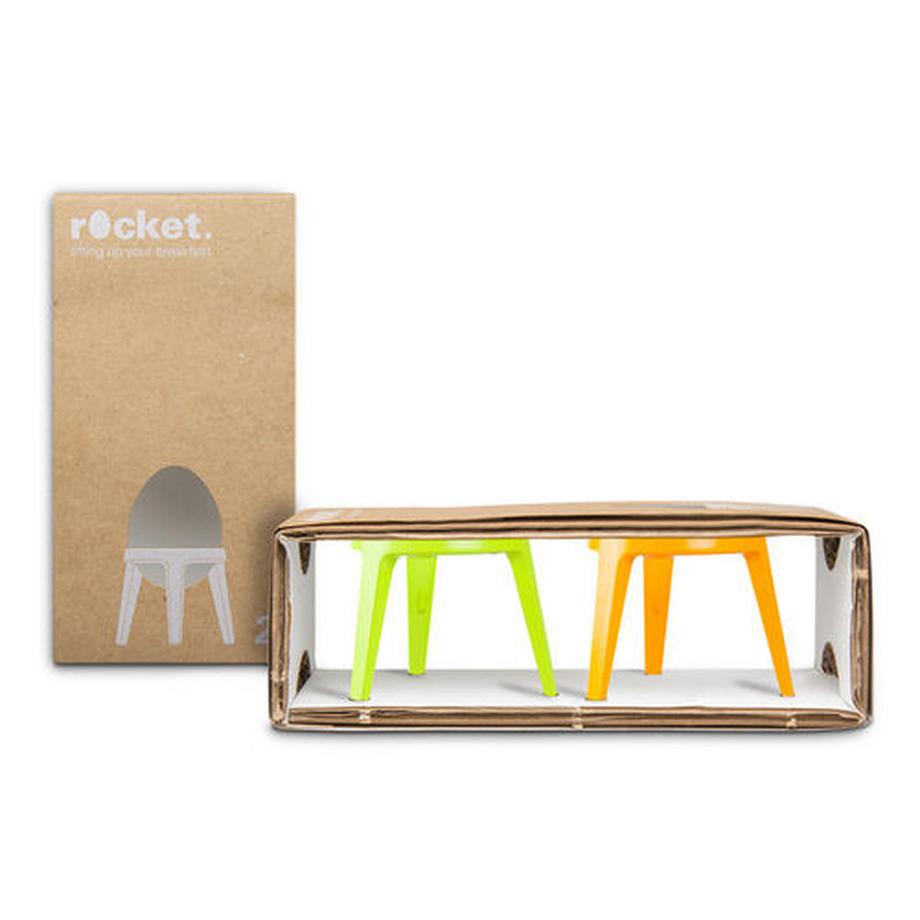 Brainstream Rocket Eierbecher ohne Becher 2er-Set  