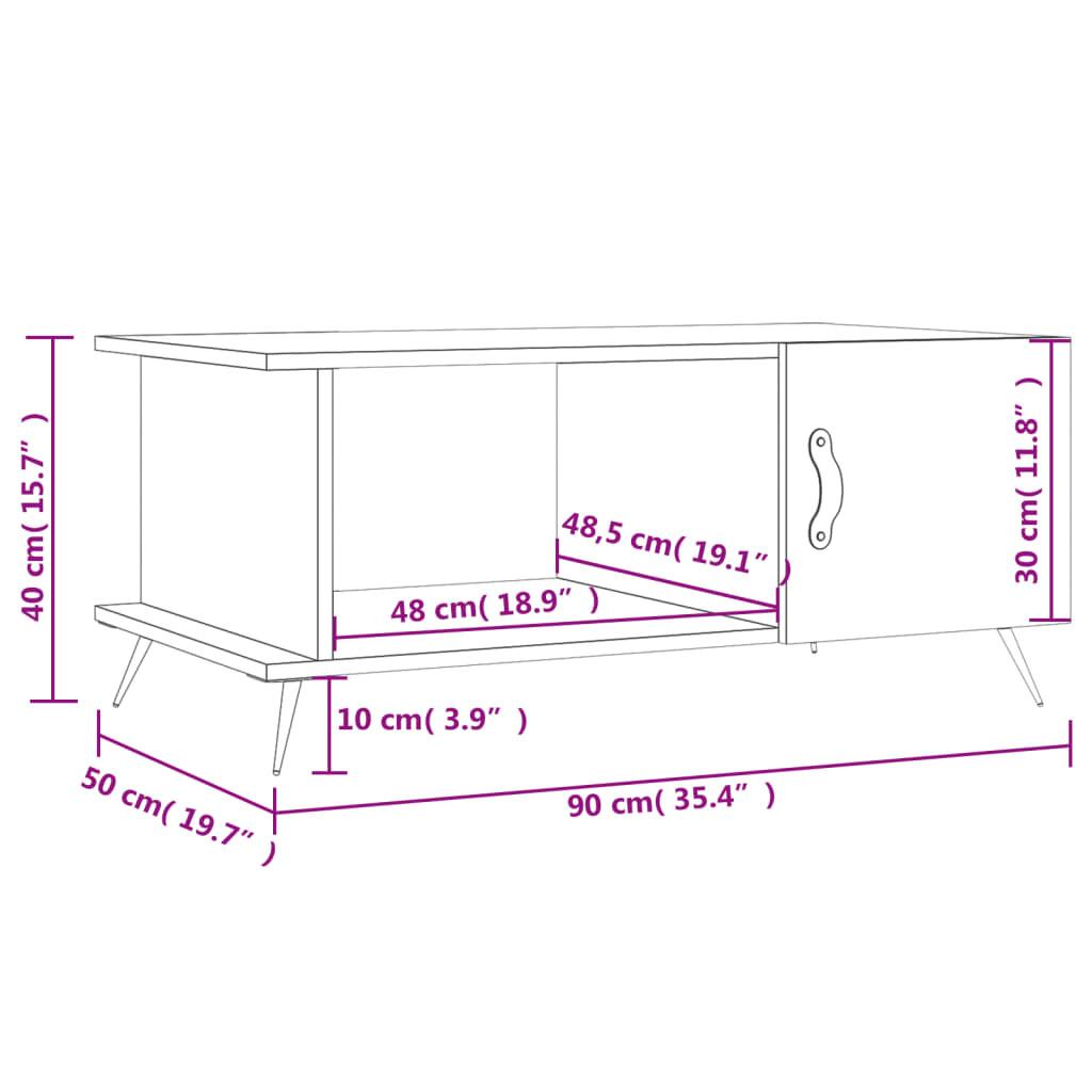 VidaXL Couchtisch holzwerkstoff  