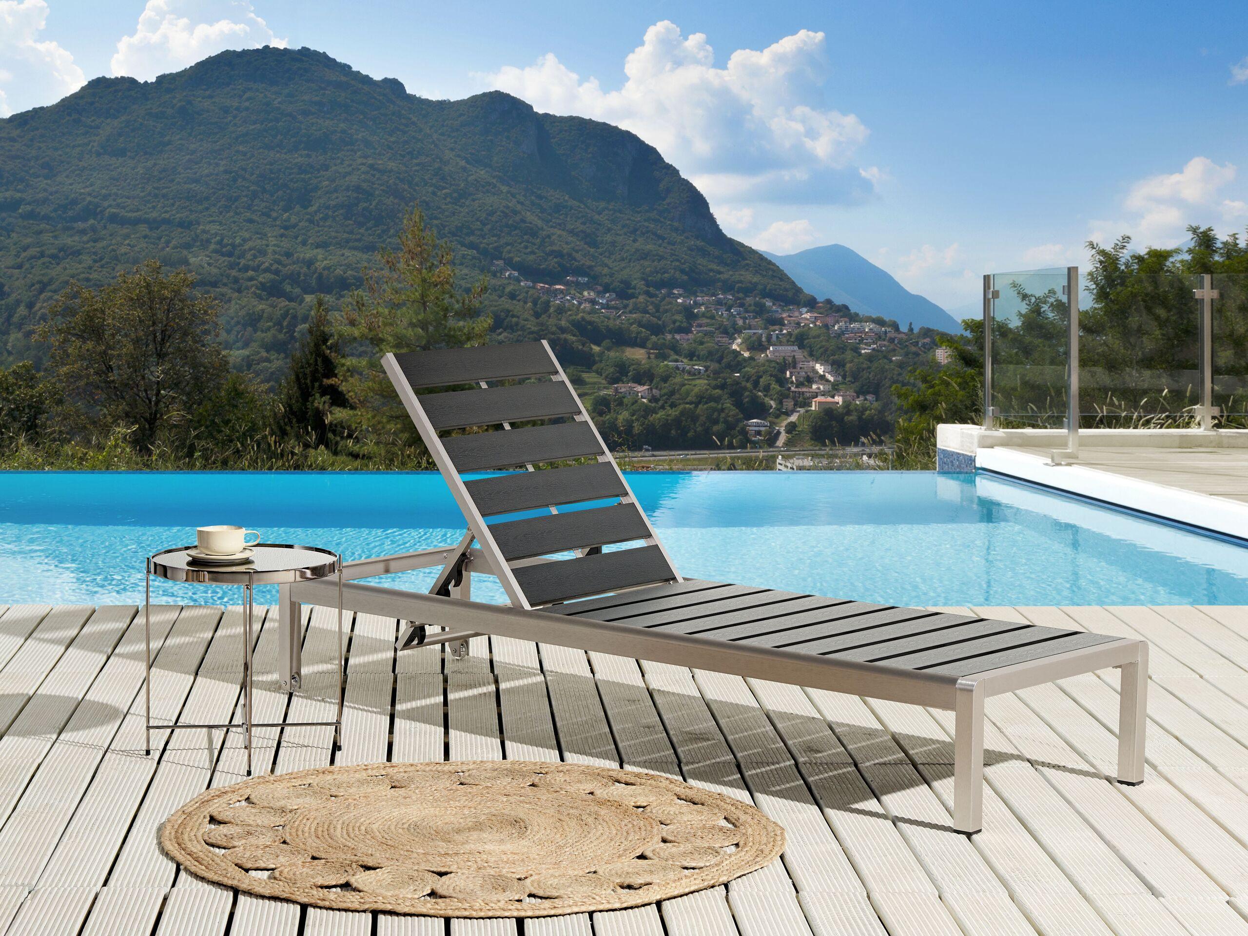 Beliani Transat en Aluminium Industriel NARDO  