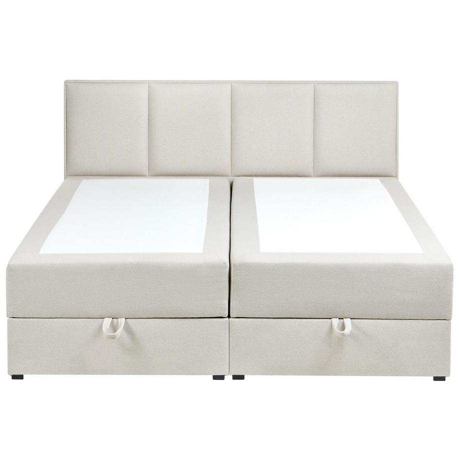 Beliani Divano letto con contenitore en Tessuto Moderno BARONET  