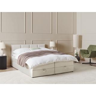 Beliani Divano letto con contenitore en Tessuto Moderno BARONET  