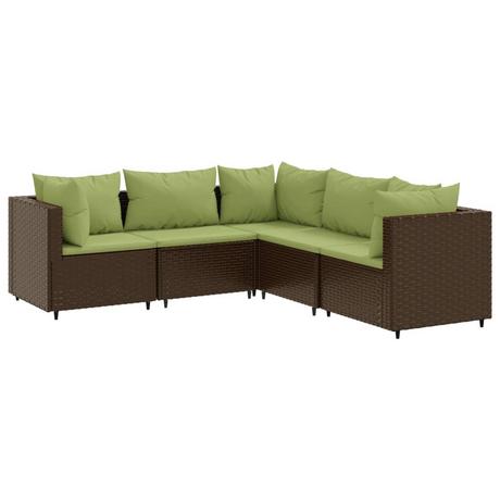 VidaXL Garten lounge set poly-rattan  