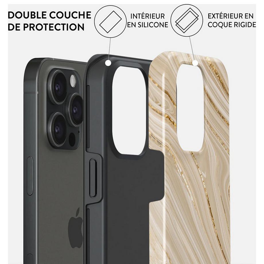 Burga  Custodia per iPhone 15 Pro Tough Full Glam 