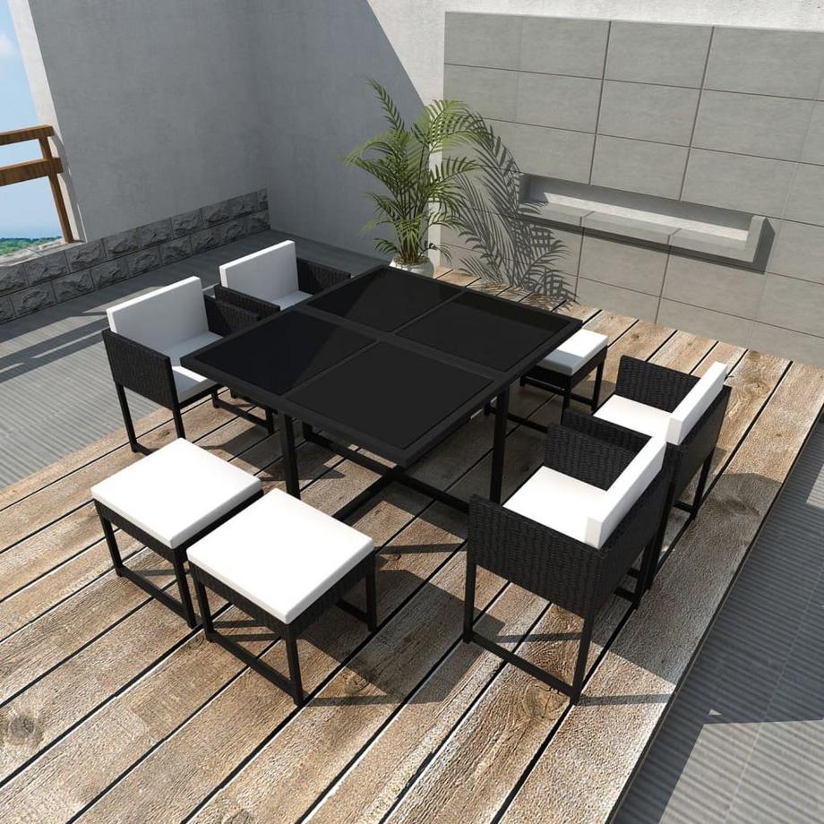 VidaXL Gartenmöbel-set poly-rattan  