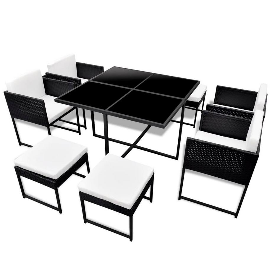 VidaXL Gartenmöbel-set poly-rattan  