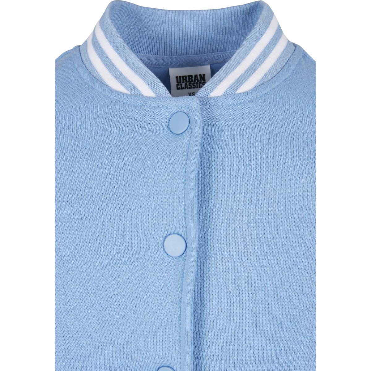 URBAN CLASSICS Damen Inset College Teddyjacke  