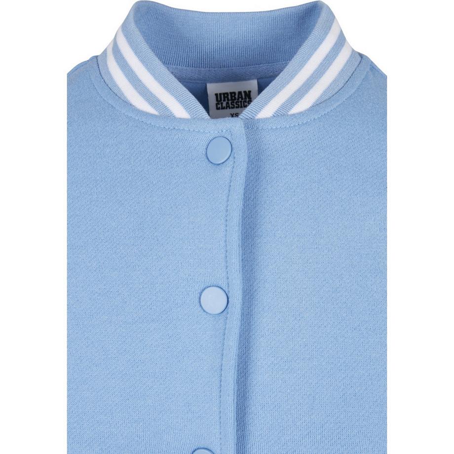 URBAN CLASSICS Giacca Teddy College Inset Donna  