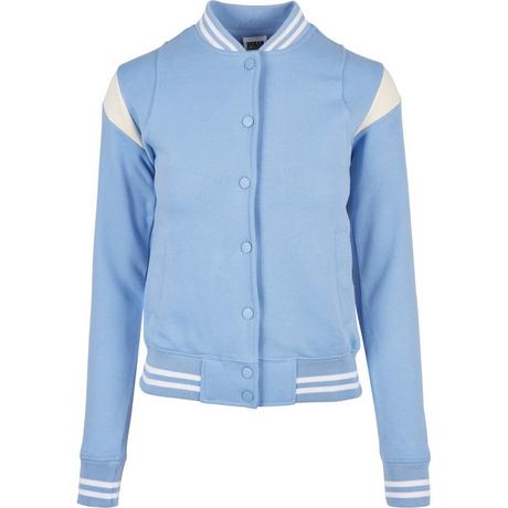 URBAN CLASSICS Damen Inset College Teddyjacke  