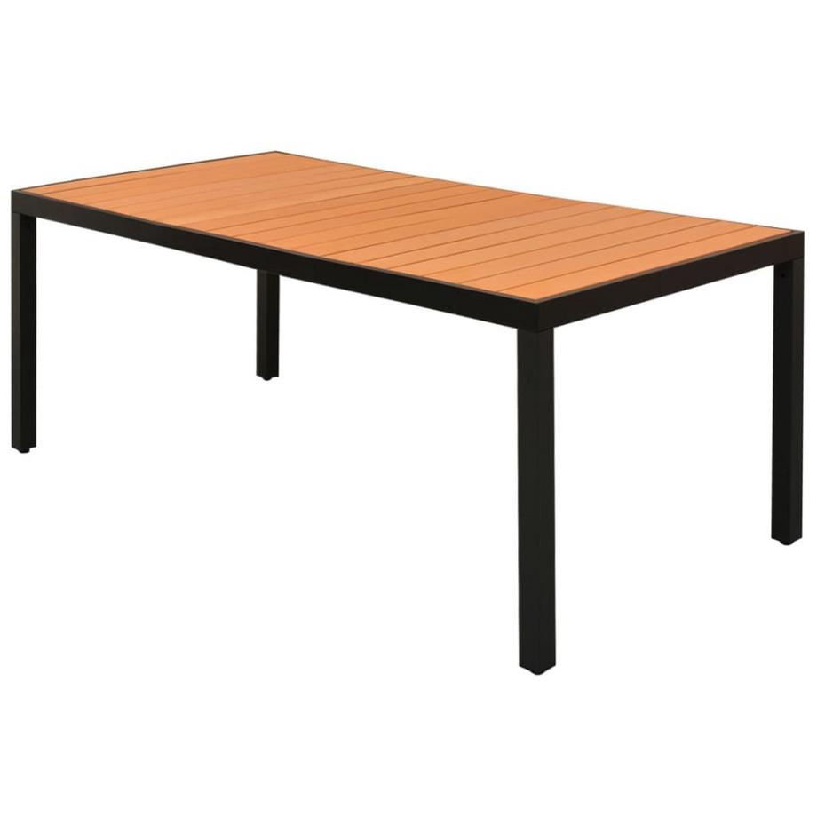 VidaXL set da pranzo PVC  