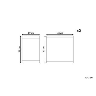 Beliani  Stoffbezug aus Polyester Modern CINE 