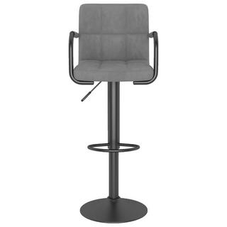 VidaXL Tabouret de bar velours  