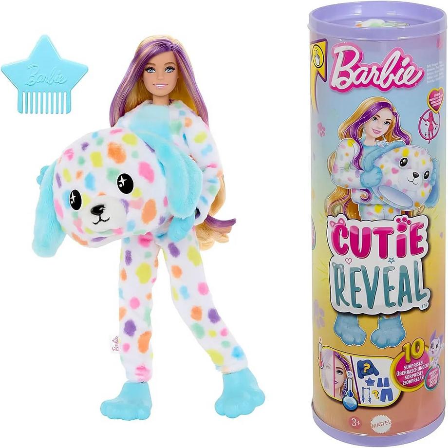 Barbie  Cutie Reveal Color Dream Series - Dalmatiner 