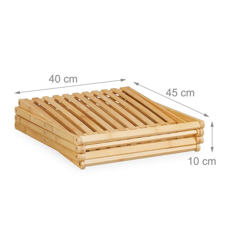 Northix Scarpiera pieghevole a 4 ripiani  